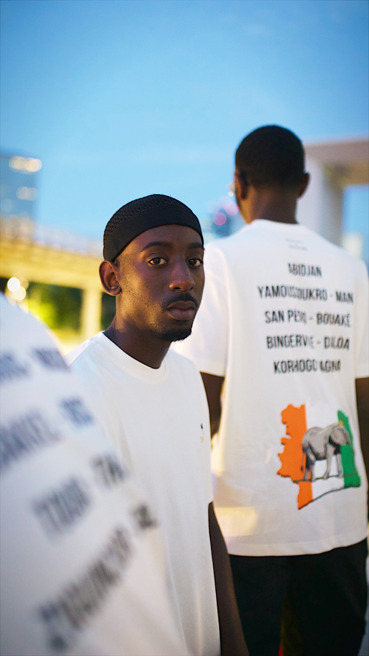 Elephant of the Ivory Coast (Blanc) - Personnalisable