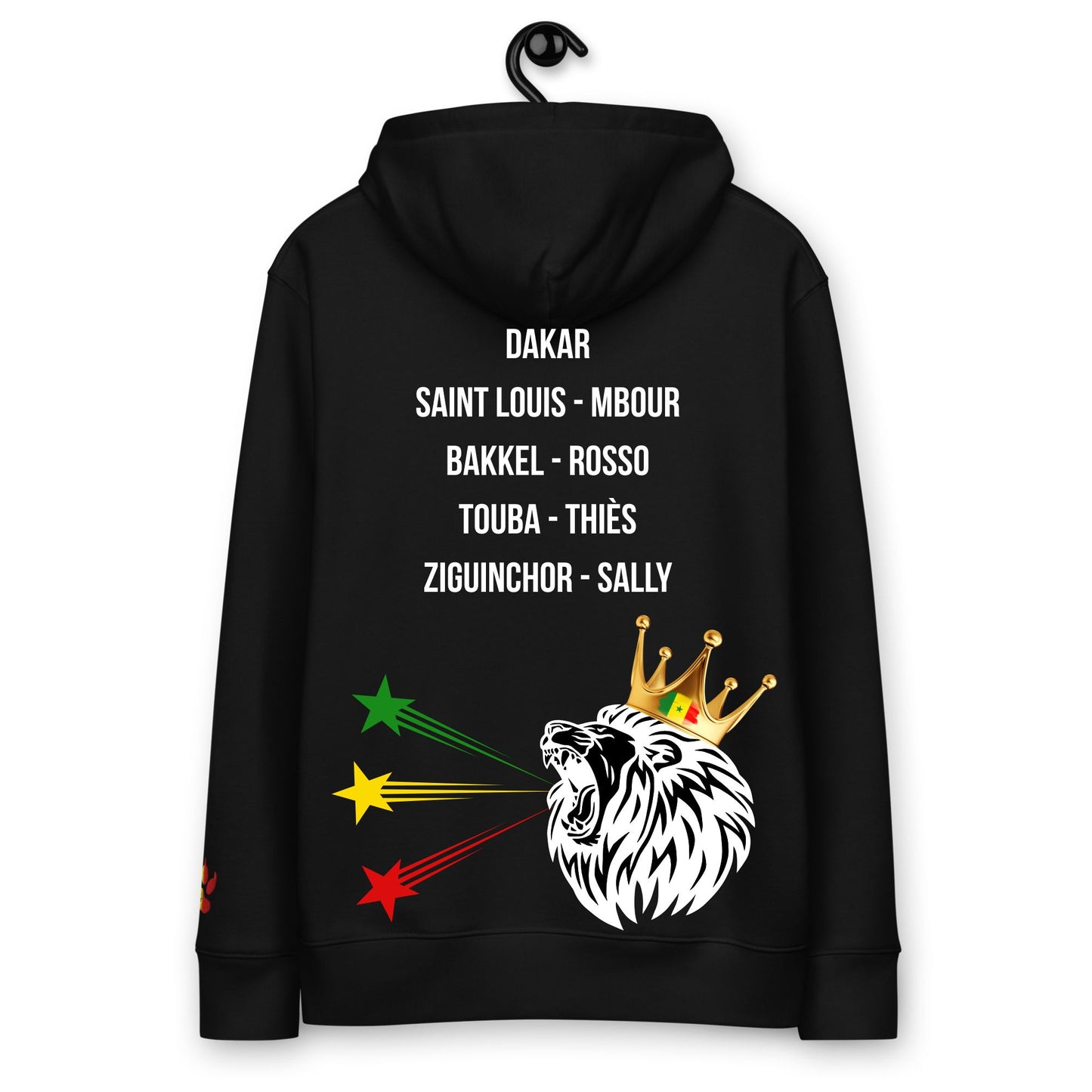 Sweatshirt King of the Teranga - Noir