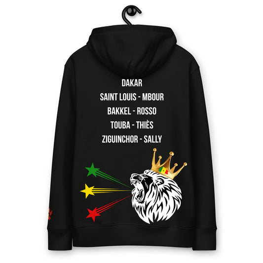 Sweatshirt King of the Teranga - Noir