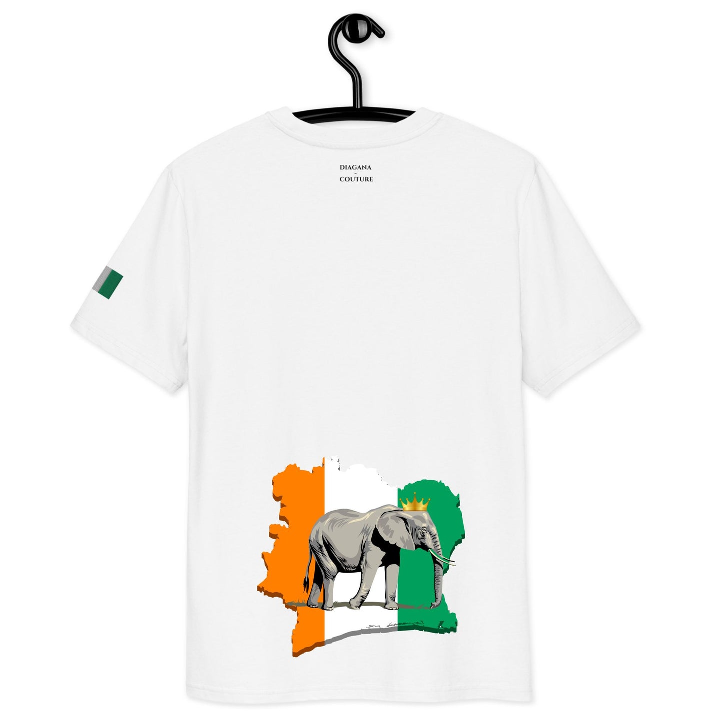 Elephant of the Ivory Coast (Blanc) - Personnalisable