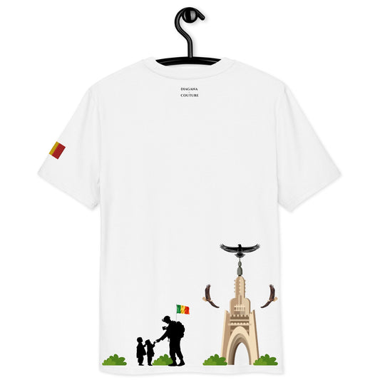 Independence of Mali (Blanc) - Personnalisable